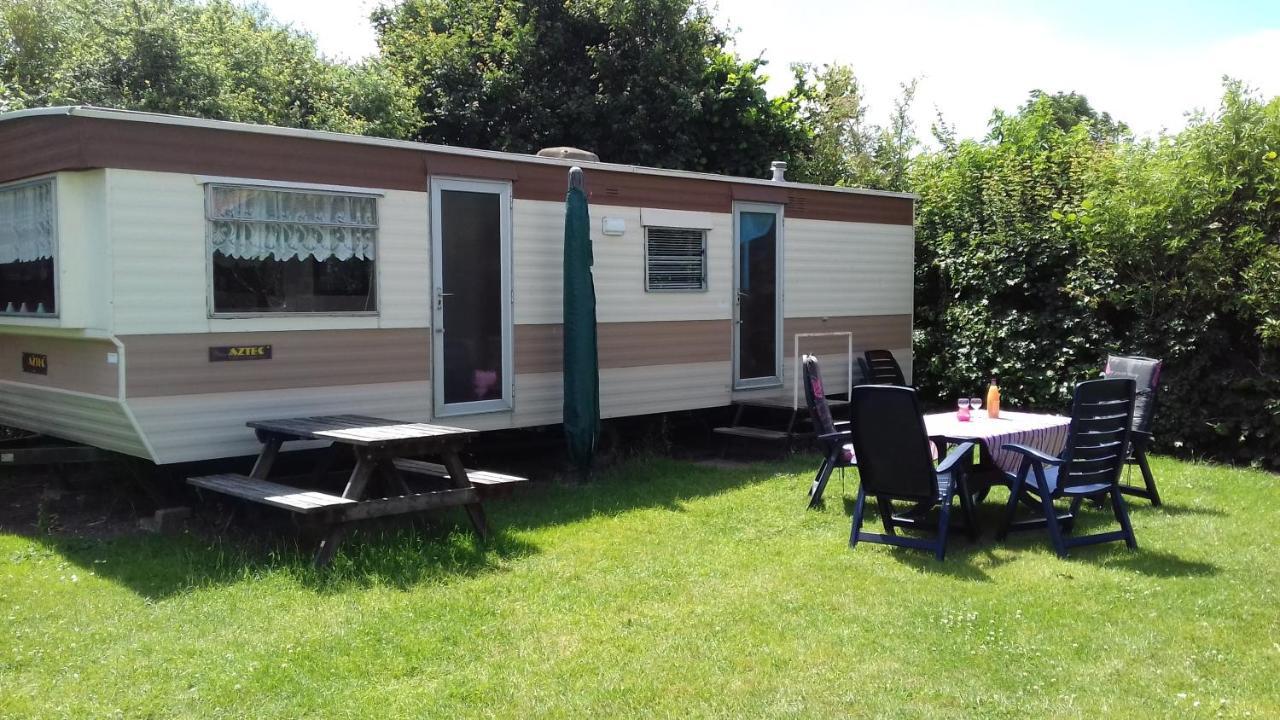 Chalets Op Minicamping Dorpszicht Gapinge Exterior foto