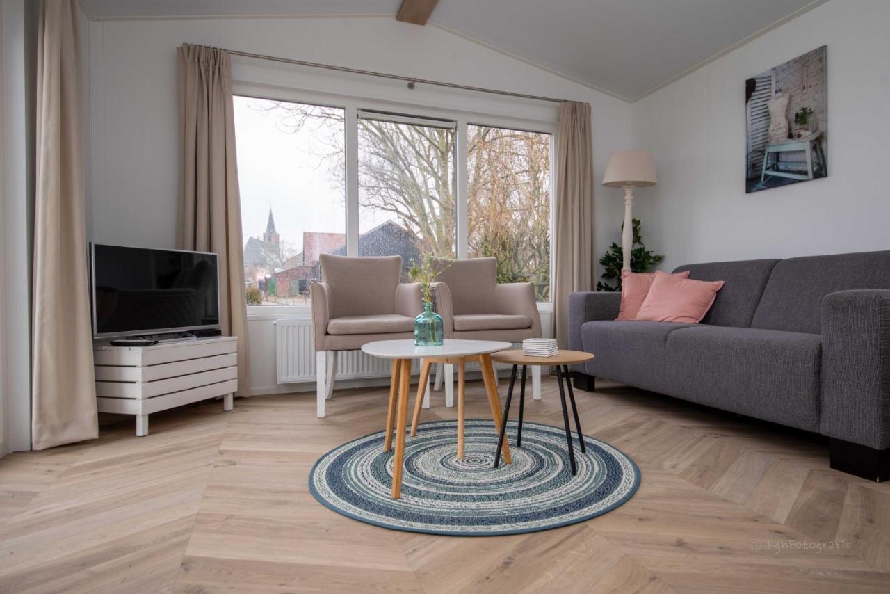 Chalets Op Minicamping Dorpszicht Gapinge Exterior foto