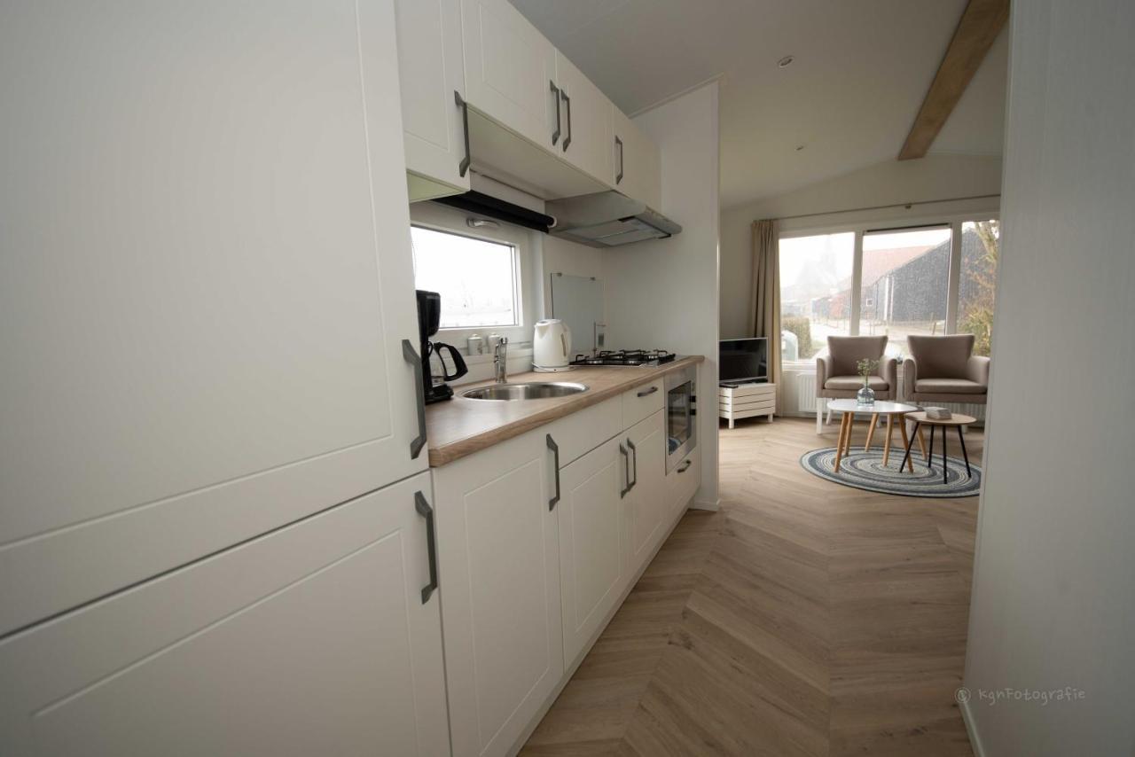 Chalets Op Minicamping Dorpszicht Gapinge Exterior foto