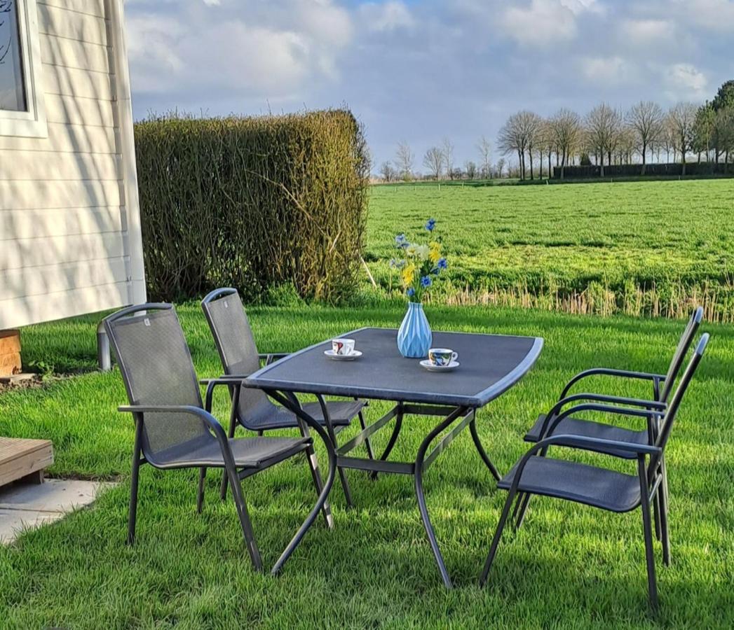 Chalets Op Minicamping Dorpszicht Gapinge Exterior foto